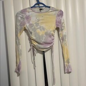 Tie-Dye Long Sleeve Top